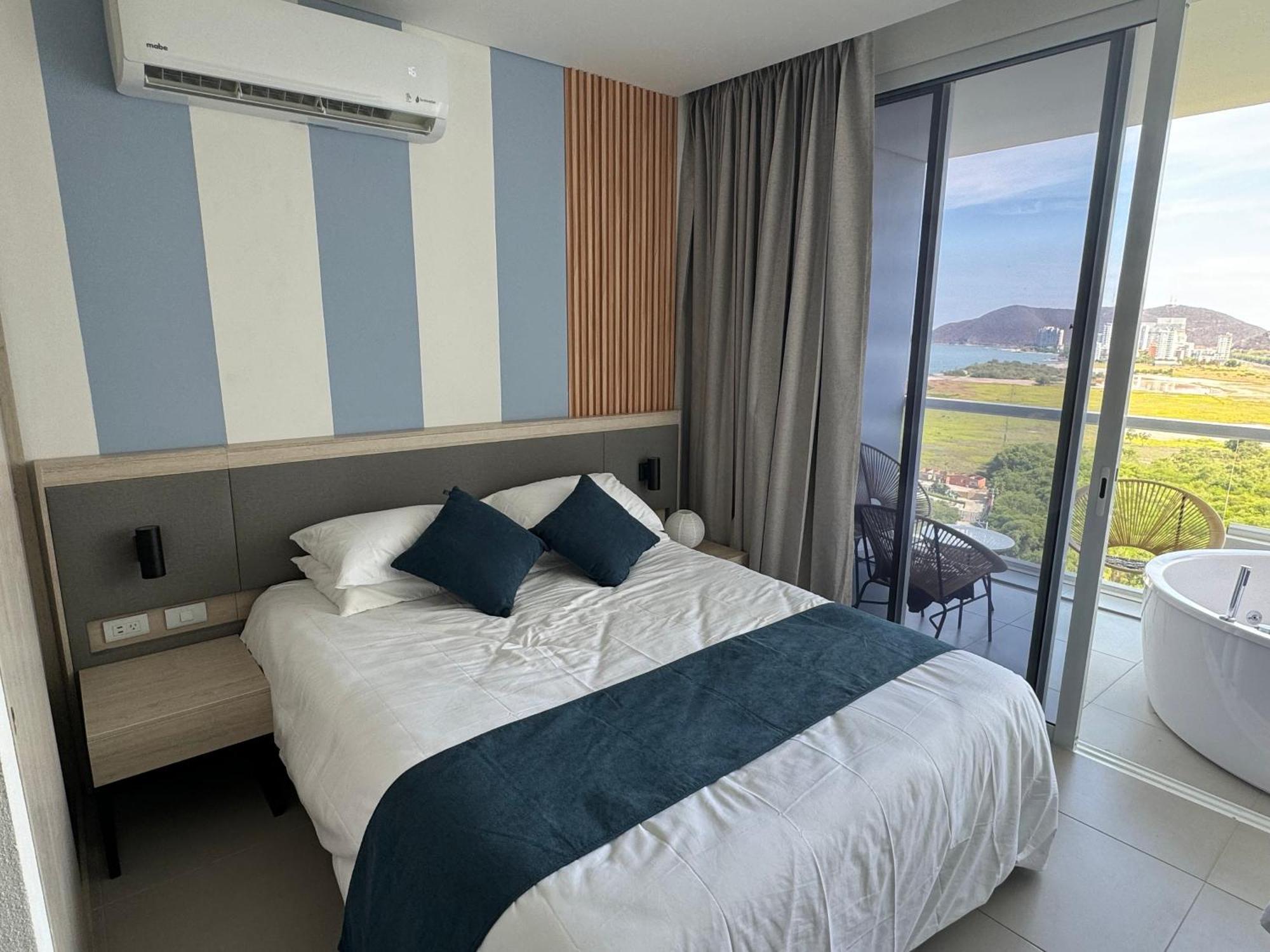 Apartamento Con Jacuzzi Y Vista Al Mar Piso 14 Santa Marta (Magdalena)